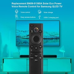 New BN59-01385A/BN59-01357F For Samsung Solar USB Rechargeable Voice TV Remote