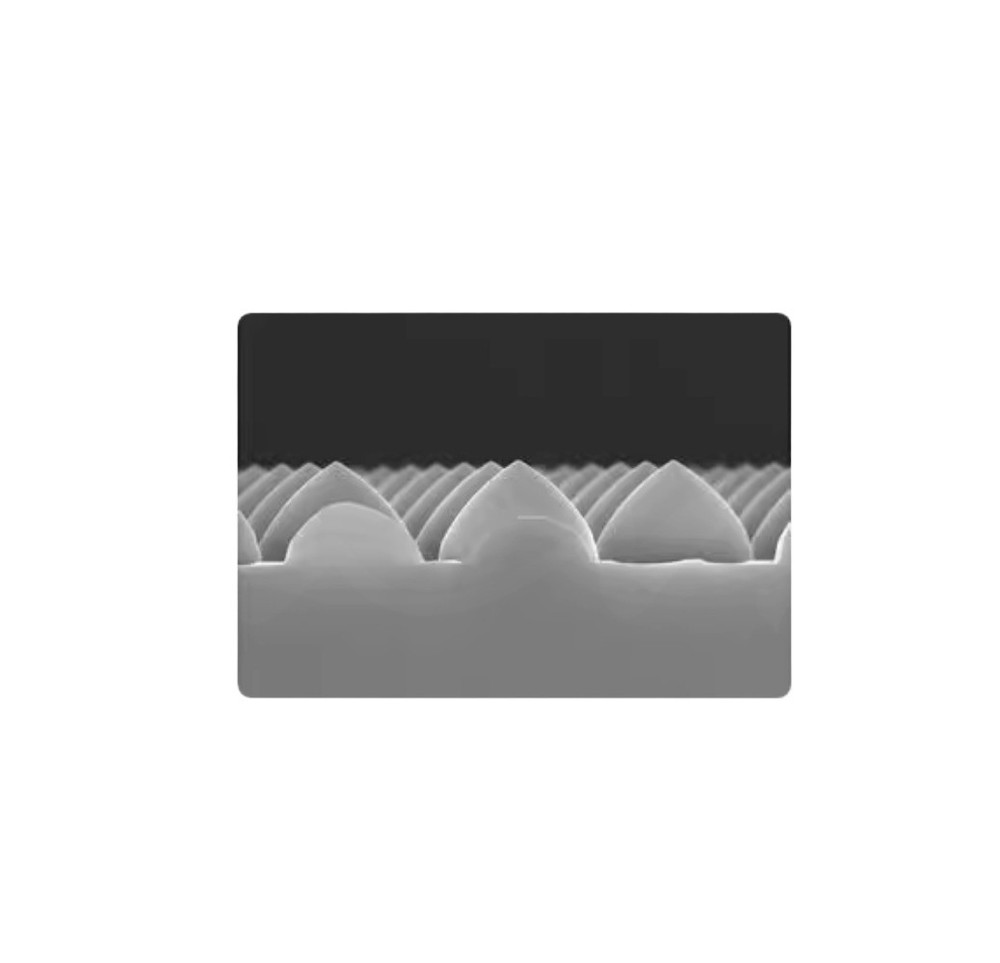 1pc 10*10*0.6mm double-sided polishing only one side to do microstructure PSS