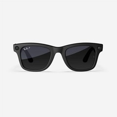 Ray-Ban Meta Wayfarer, (Refurbished), Matte Black / Gradient Graphite Polarized,