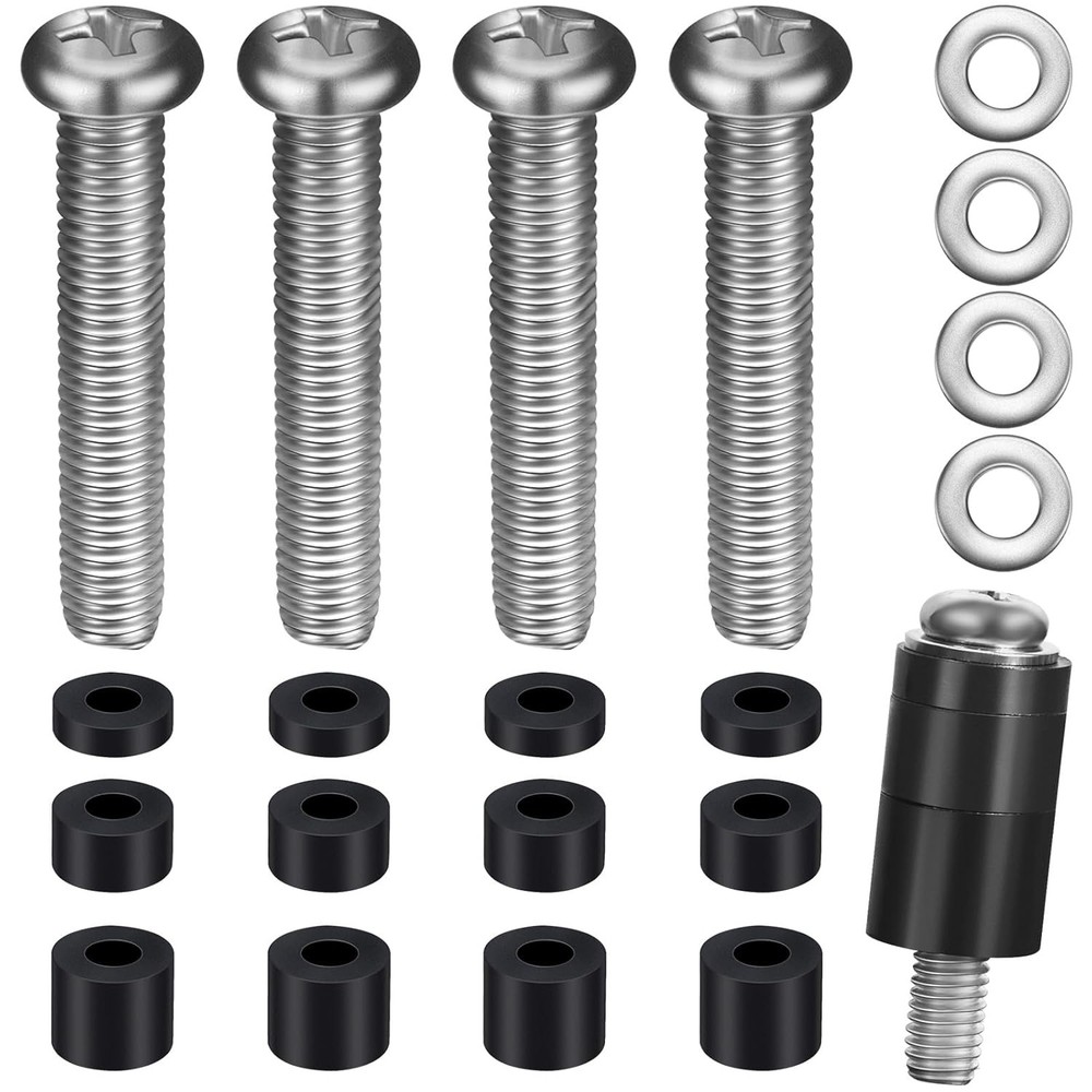 Upgraded M8 Screws Kit for Samsung TV – 45Mm + 6 Length Options, TV Mounting Scr