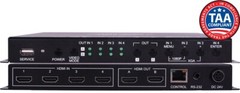 A-NeuVideo ANI-42HPIPX 4×2 18Gbps 4K60 UHD HDMI Matrix Switcher with PiP – NEW