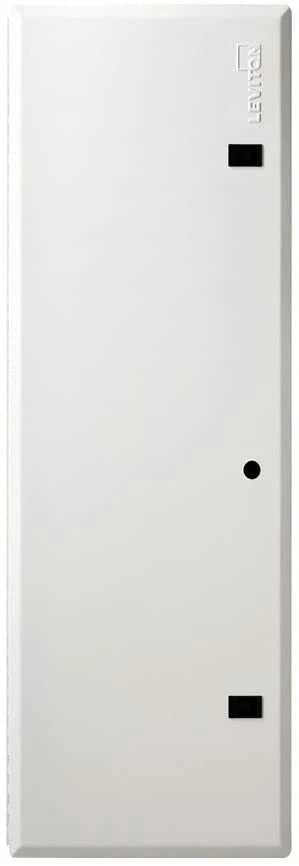 Leviton Structured Media Center Hinged Cover, 42 In, 47605-360-42D, 47605-42D