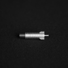 1 Pair New STUDER REVOX Trident Screw Silver Sleeves Screw Diameter 3.5mm