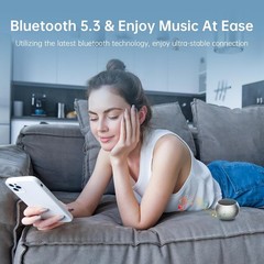 Small Speaker, Portable Bluetooth Speaker with Loud Stereo Sound and Robust Bass