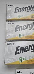 Energizer Industrial AA Alkaline Batt. 1.5V EN91, 24 Pack x(3) Plus (2)4pk 80ct