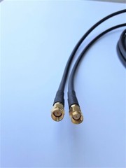 US MADE LMR-240 SMA MALE to SMA MALE Coaxial RF Pigtail Cable 50 ohms lot