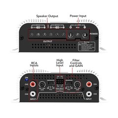 [US SELLER] Taramps TS 800×4 Car Audio Amplifier 800 Watts Rms 2 Ohms 4 Channel