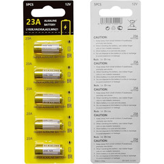 23A 12 Volt Battery 12V Alkaline Battery 5 Count,23A 12v Battery for Remote