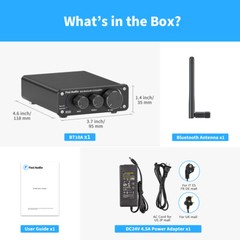 Fosi Audio BT10A Bluetooth 5.0 Stereo Audio Amplifier Receiver 2 Channel Class D