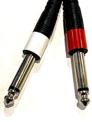 B Stock 9in 1/4″ 1/4 Inch Stereo TRS Female to 2 X 1/4 Inch Male Mono Y Splitter