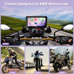 Carpuride W602BSPro Designed for BMW Moto Compatible Wonder Wheel Dashboard Info