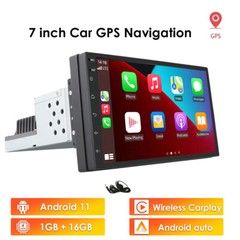 7inch Single 1Din Android 9.0 Car Stereo Carplay Radio GPS Navi Wifi Head Unit