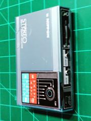 Nippon AM/FM 2Band Receiver Radio Light Blue Hong Kong British Design Reg Pend.
