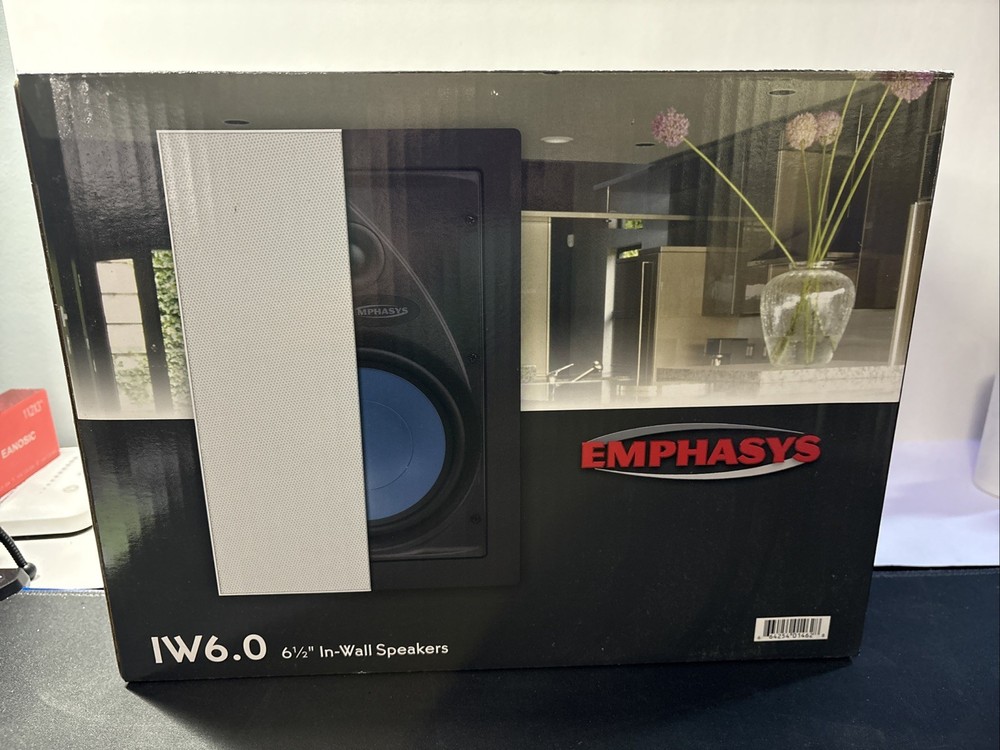 Emphasys IW6.0 6.5” In-Wall Speakers – Pair