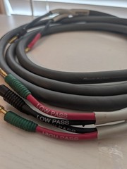 Monster Cable M-Series M1.4s Bi-Wire Speaker Cables W/3 10ft/3m Pair – CIB