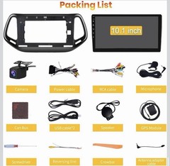 Android 13 Car Stereo for Jeep Compass 2017-2020 10″ Touchscreen Radio