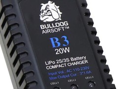 Bulldog Airsoft Smart Compact Balance Charger 20W for 2S 3S Li-Po Battery Toys