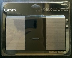 NEW – ONN ON9150V2 Portable Speaker AC or battery powered made for iPhone iPod