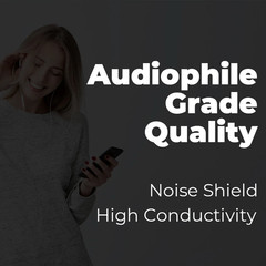 High Quality 3.5mm Stereo Audio Cable Extension Male to Male 1M Braided AUX US