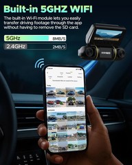 4 Channel Dash Cam 360° View 1080P Car Camera 5G WiFi With Hardwire Kit &128GB