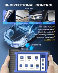 MUCAR VO7 OBD2 Scanner Bidirectional Car Diagnostic Tool All System ECU Coding