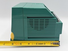 Vintage 80s Alaron Teal Pink Yellow Mini 4.5” Screen B/W TV Television WORKS!