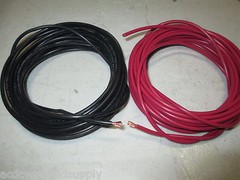 12 GAUGE WIRE RED & BLACK 50 FT EACH PRIMARY AWG STRANDED COPPER POWER REMOTE