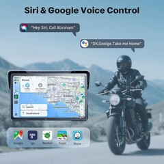 WIFI 7inch Carplay Screen for Motorcycle Wireless Moto CarPlay Android Auto GPS