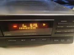 Panasonic SL-PJ325 Compact Disc Player Japan 1991 + Power Cord – Tested Working