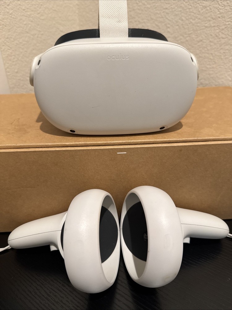 Meta Oculus Quest 2 128GB Advanced All-In-One VR Headset – White