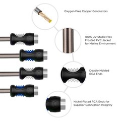 Recoil LC1 RCA Controller for Car Audio Amplifier Bass Boost Volume Knob