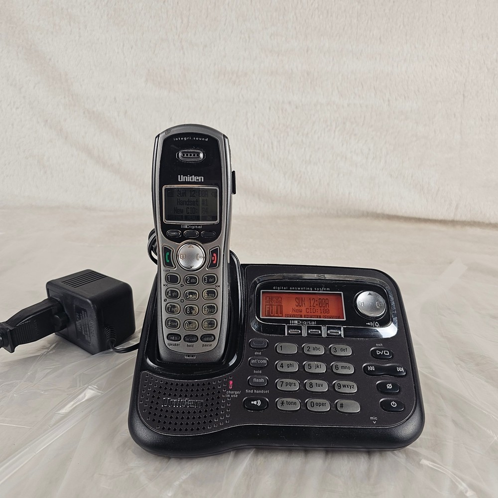 Uniden TRU9485-2 5.8 GHz Handset Single Line Cordless Phone