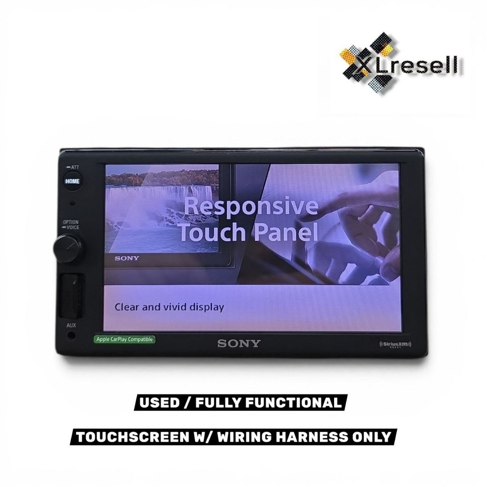 Sony XAV-AX1000 7″ AM FM Bluetooth Car Stereo | Wireless Car Play & Android Auto