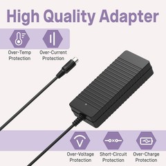 42V AC Charger with RCA Plug For Nakto 36V Camel, Fashion, Elegance, Pony