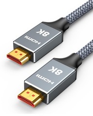 6.6ft 10k 8k Hdmi? Cable 2.1 4k@120hz Hdmi Cord For Tv Ps5 Ps4 Xbox Series X Mon