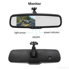 OEM 4.3″ Mirror Monitor No1 Bracket+CCD Color Reversing Backup Camera For Ford