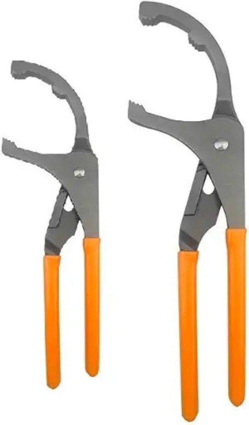 Oil Filter Wrench Set, (L: 9″ & 12″, Jaw Capacity: 44mm-95mm) Oil Fi Size: 912