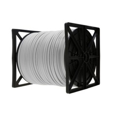 RG59 Siamese Coaxial Cable CCTV Wire 20AWG 18/2 Security Camera 1000FT White