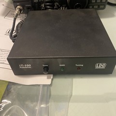 Huge Lot – Icom IC-718 HF Ham Radio Duracomm It-100 Auto-tuner Antennas & More