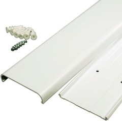 Sanus On-Wall Cable Concealer Kit for Mounted TVs – Holds Up to 5 Cables