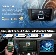 Eonon X7A 9in Touchscreen 2 DIN Car Stereo Radio Apple CarPlay BT WiFi GPS