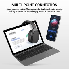 Edifier W830NB Active Noise Cancelling Bluetooth Wireless Over-Ear Headphones