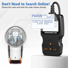 12V Automotive Car Battery Load Tester Volt Cranking Charging Test 100 ~ 2000CCA