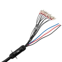 DS18 MDSA10/4.50FT Medusa Snake Audio Wire 10 Channels RCA 4 x 12GA Power Cable