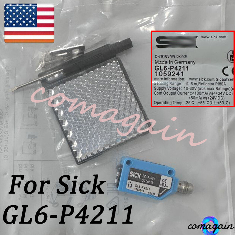 New Photoelectric Proximity Switch Sensor For Sick GL6-P4211 1059241 10-30VDC