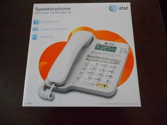 AT&T CL2909 Corded Phone with Speakerphone and Caller ID – White