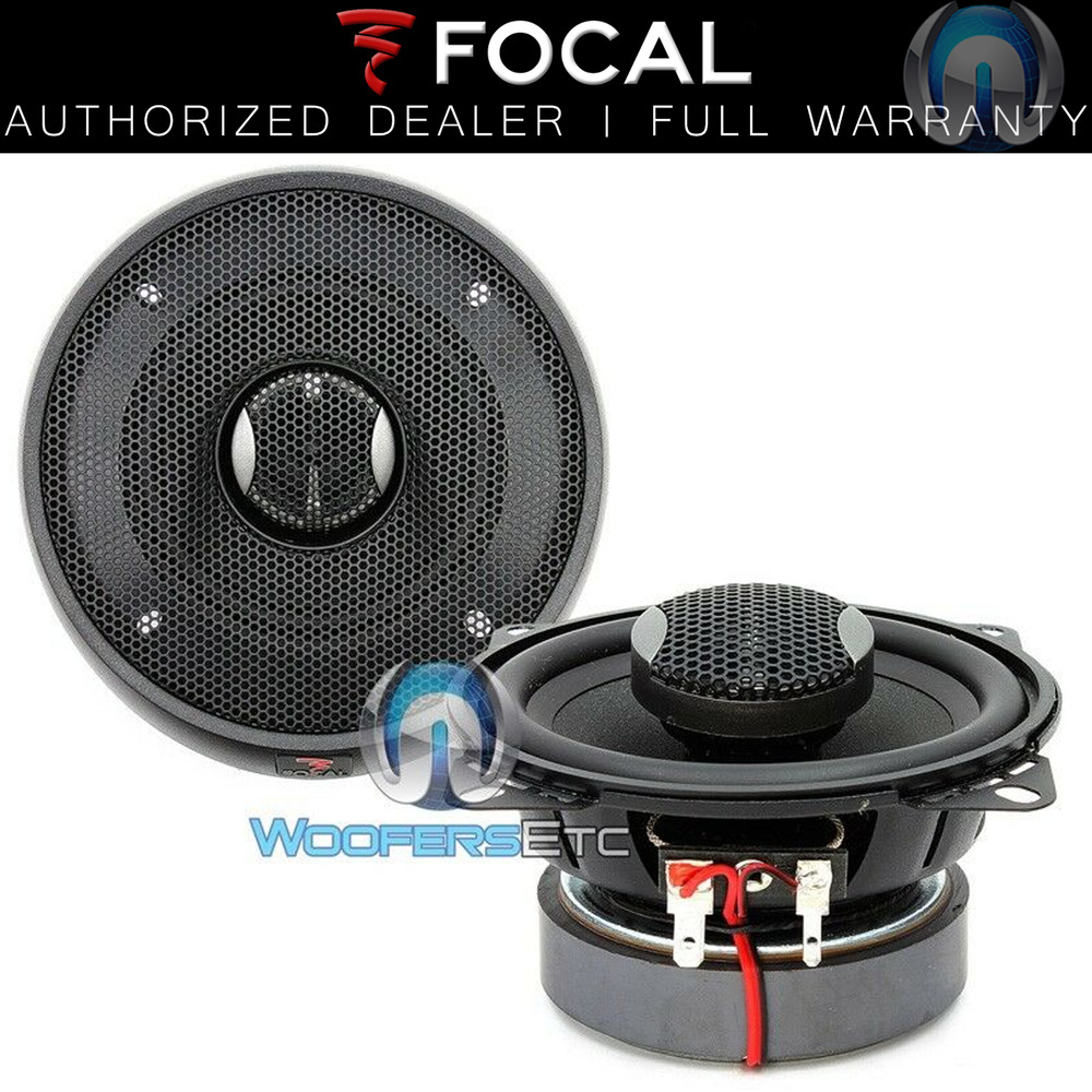 FOCAL IC-100 PRO 4″ 2-WAY SOUND QUALITY ALUMINUM TWEETERS COAXIAL CAR SPEAKERS