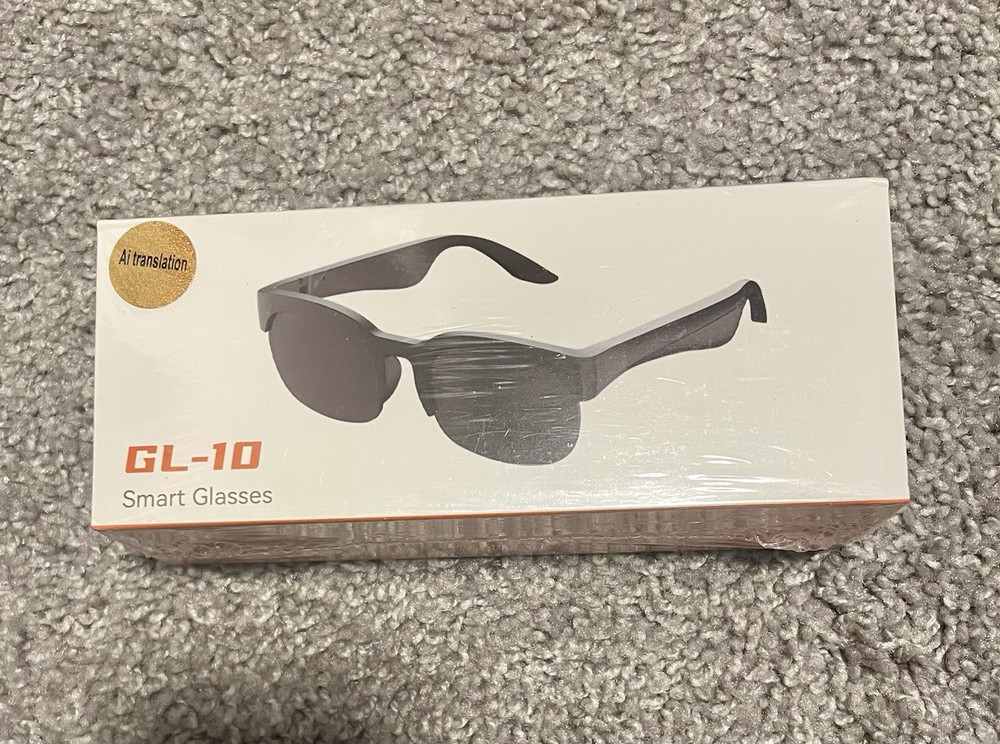 GL-10 Smart Glasses AI Translation Wireless Bluetooth Glasses (Model GL-10)