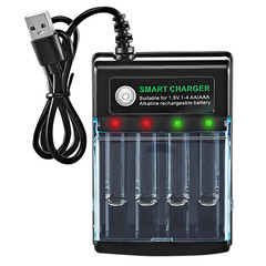 Charger for AA AAA 3000mAh Rechargeable Alkaline Batteries 1.5V Smart Charger US
