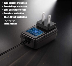 Universal AC Adapter 12V 2A Power Supply Charger 24W AC110V to DC12V 2000Ma 1500